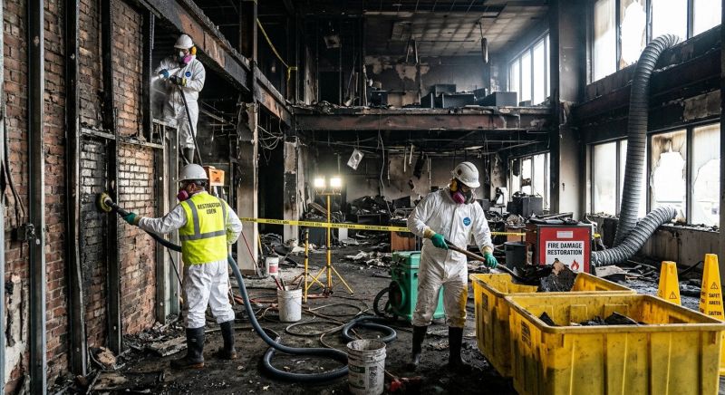 Commercial Fire Damage Repair in Sonoma County, CA