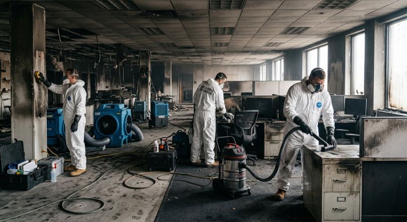 Commercial Fire Damage Repair in Santa Rosa, CA