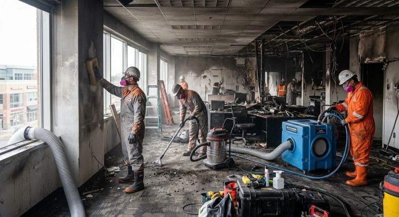 Commercial Fire Damage Repair in Napa, CA