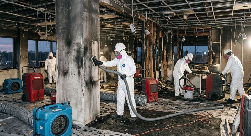 Commercial Fire Mitigation in Austin, TX