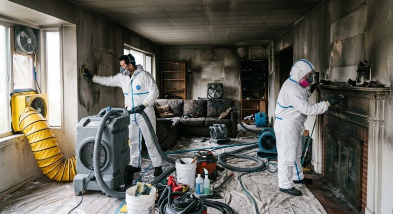 Commercial Smoke Restoration in Austin, TX