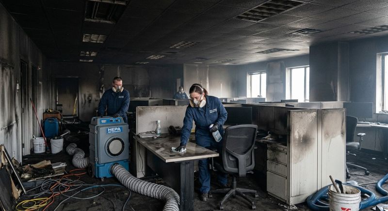 Commercial Smoke Restoration in Fort Mill, SC