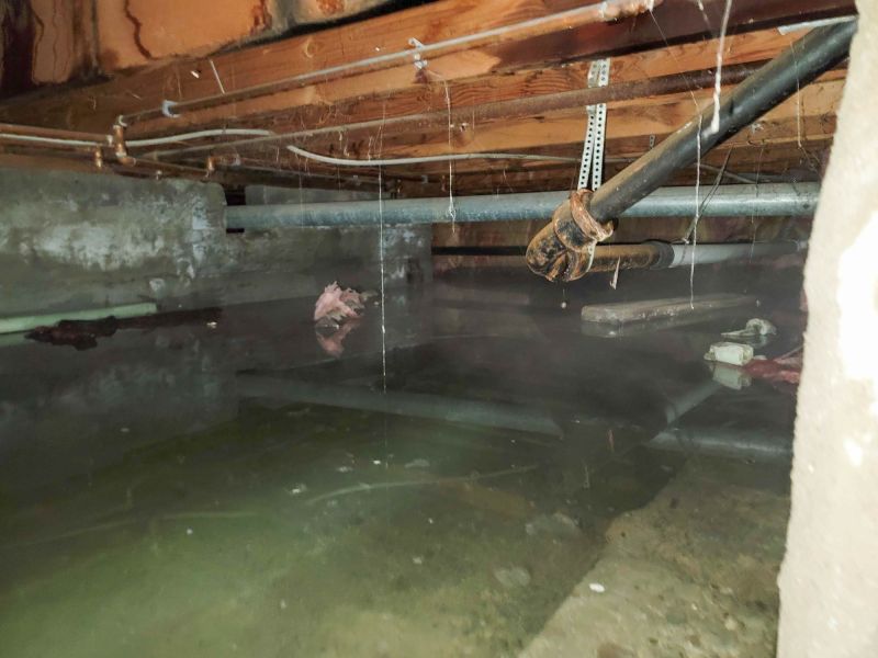 Crawlspace Water Cleanup in Gilbert, AZ