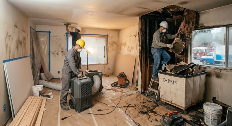 Fire Damage Cleanup in Napa, CA