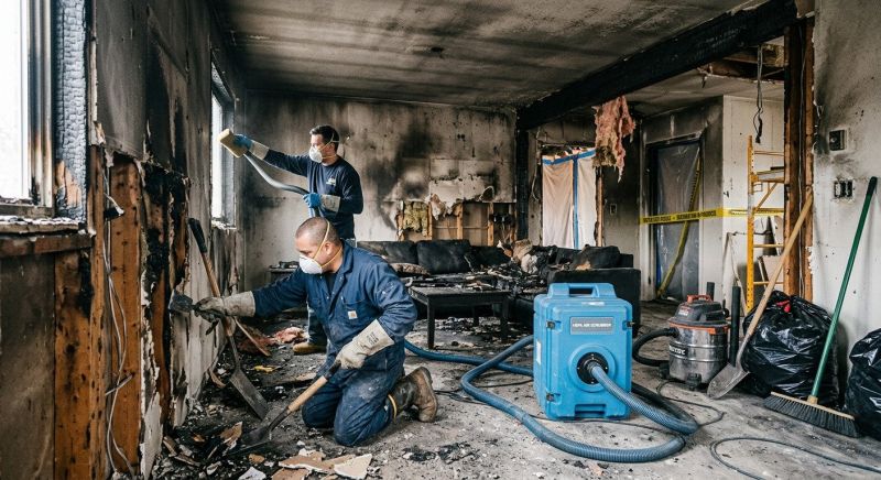 Fire Damage Repair in Santa Rosa, CA