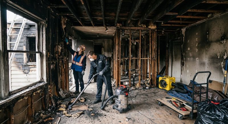 Fire Damage Repair in Mesa, AZ