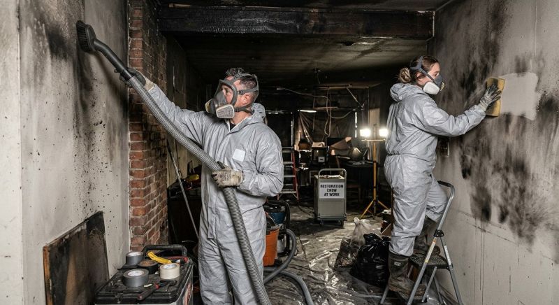 Soot Cleaning in Marin County, CA