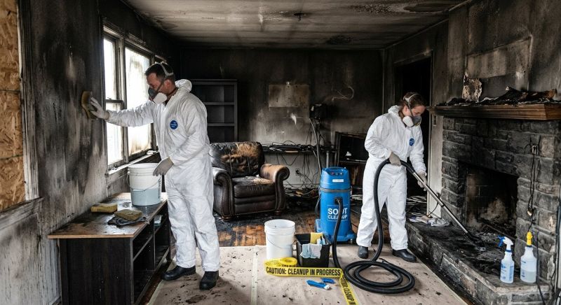 Soot Damage Cleanup in Santa Rosa, CA
