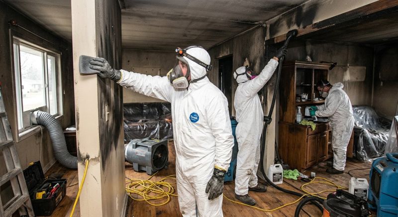 Soot Damage Cleanup in Napa, CA