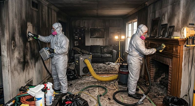 Soot Damage Cleanup in Sonoma County, CA
